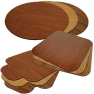 Wood Laminate Chair Mats